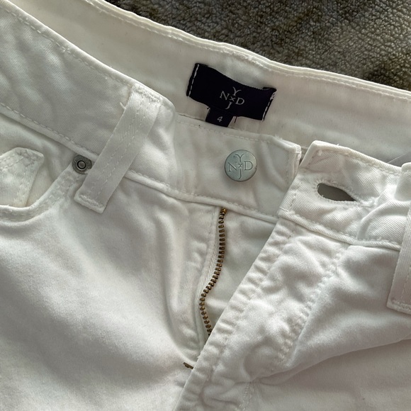 💸NYDJ White Floral Jeans 🤍🌺 size 4 - Picture 5 of 11